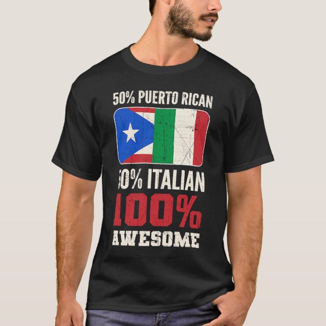 Camiseta Porto Rico Italiano 100 Espetacular Porto Rico Itá (Frente)