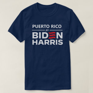 Camiseta Porto Rico para Biden Harris