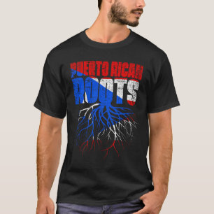 Camiseta Porto Rico Roots Bandeira do Patrimônio Porto Rico