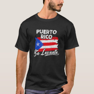 Camiseta Porto Rico Se Levanta Porto Rico Bandeira PR Distr