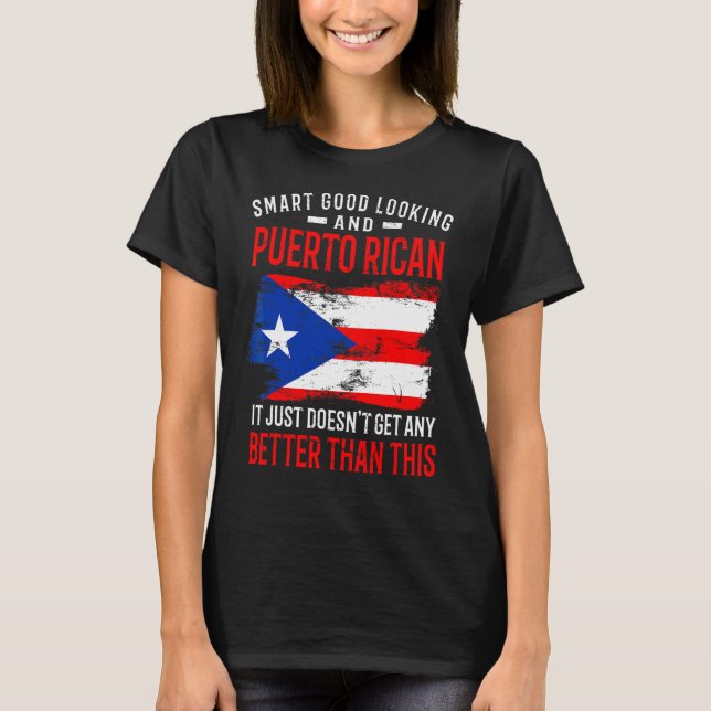 Camiseta Porto Rico Sinaliza Boa Visão E Porto Rico (Frente)