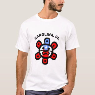 Camiseta Porto Rico Taino Sun Sinalizador Cidade Personaliz