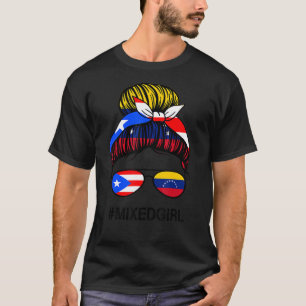 Camiseta Porto Rico Venezuela Sinalizador Porto Rico Venezu