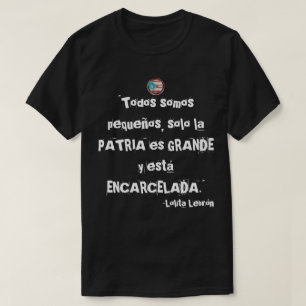 Camiseta Porto-riquenha Frases T-Shirt