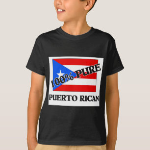 Camiseta PORTO-RIQUENHO de 100 por cento