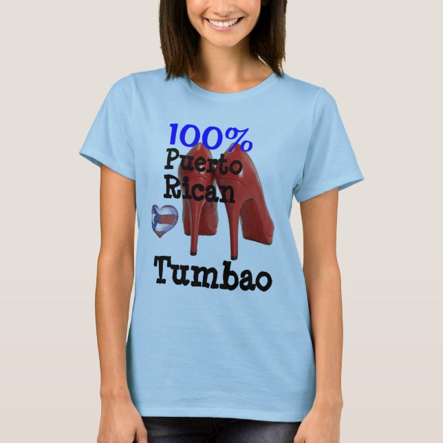 Camiseta Porto-riquenho Tumbao (Frente)