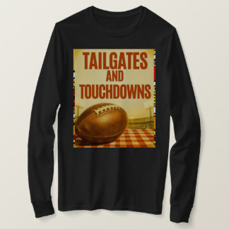 Camiseta Portões traseiros e touchdowns Estádio de futebol