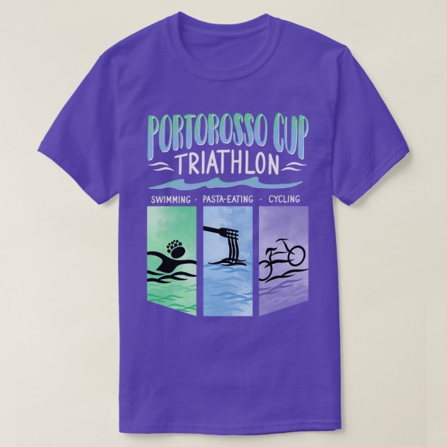 Camiseta Portorosso Cup Triathlon (Frente do Design)