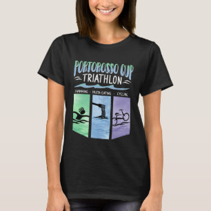 Camiseta Portorosso Cup Triathlon Natação Massa Comida C