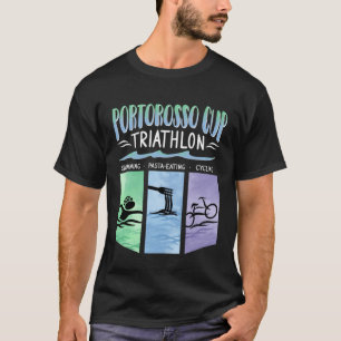 Camiseta Portorosso Cup Triathlon Natação Massa Comida C