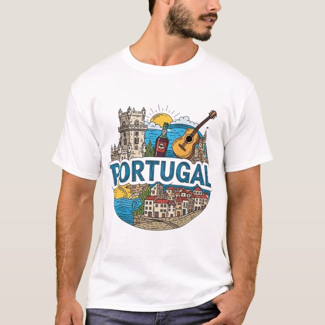 CAMISETA PORTUGAL (Frente)