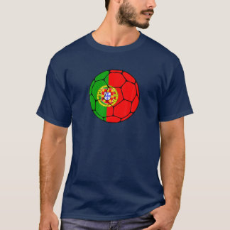 Camiseta Portugal: Apoiante da Equipe de Futebol - Homem de