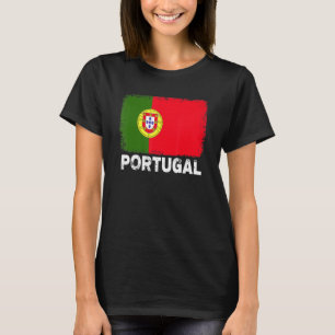 Camiseta Portugal Bandeira Apoio a Pessoas Portuguesas