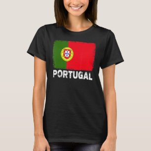 Camiseta Portugal Bandeira Apoio a Pessoas Portuguesas