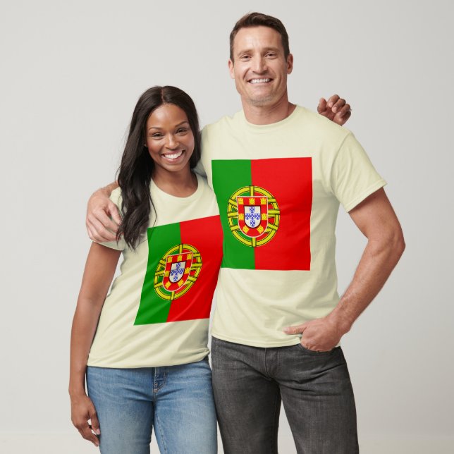 Camiseta Portugal Bandeira de alta qualidade (Unissex)