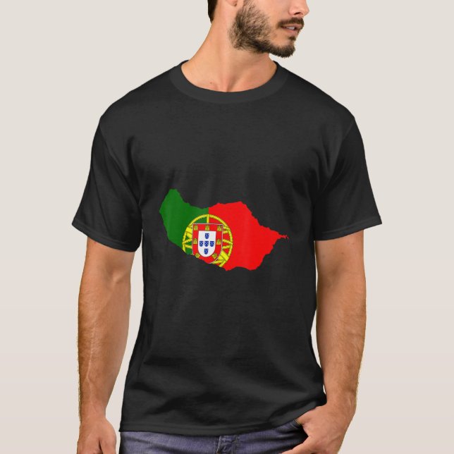 Camiseta Portugal Bandeira im Madeira (Frente)