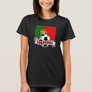 Camiseta Portugal: BOLA DE FUTEBOL E PAVILHÃO ATENUADOS