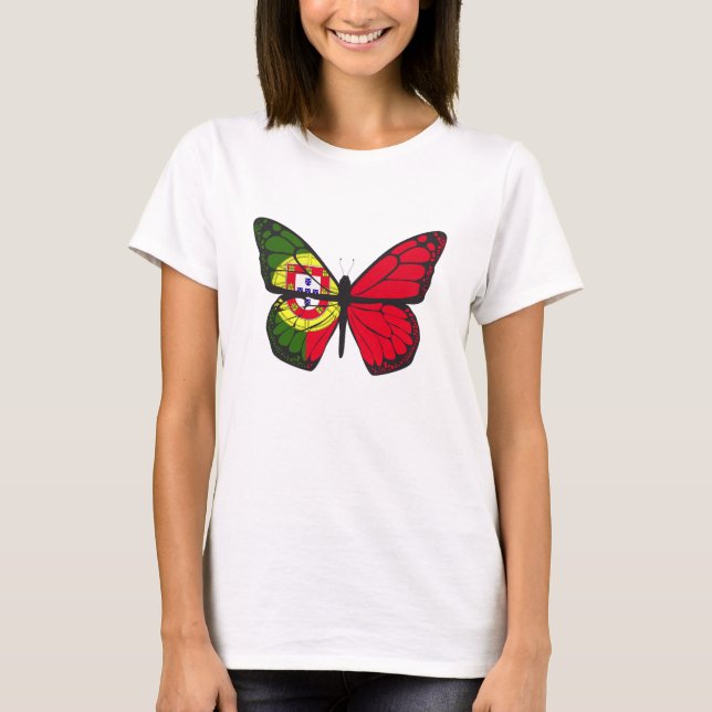 CAMISETA PORTUGAL BUTTERFLY (Frente)