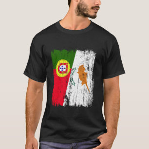 Camiseta Portugal Chipre Meia Bandeira Portuguesa Herança C