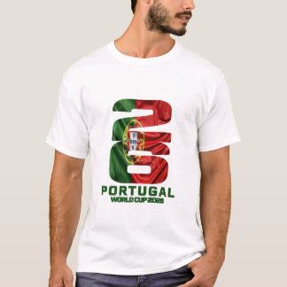 Camiseta Portugal Copa do Mundo 2026 - Seleção Fan Fan Cami