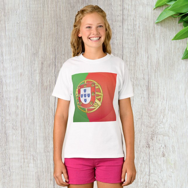 Camiseta Portugal Crest (Criador carregado)