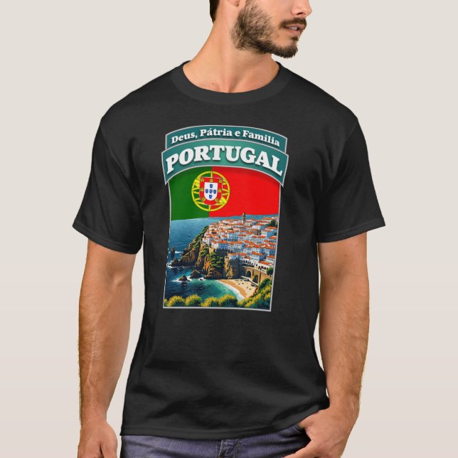 Camiseta Portugal Europa Portuguesa (Frente)