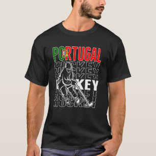 Camiseta Portugal Fãs De Hóquei No Gelo S.