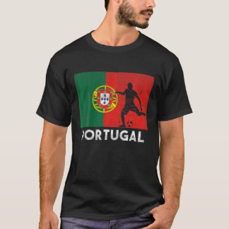 Camiseta Portugal Flag Futebol de Futebol Jersey Portugal F