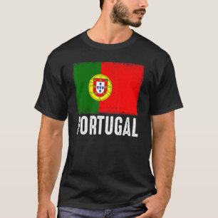 Camiseta Portugal Flag Futebol Vintage Fan Team Por