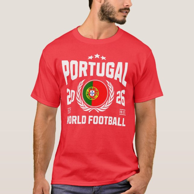 Camiseta Portugal Futebol 2026 (Frente)