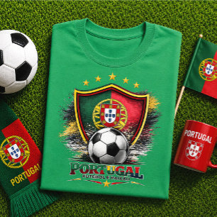 Camiseta Portugal Futebol Copa do Mundo de Futebol Portuguê