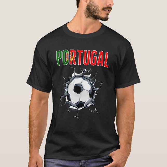 Camiseta Portugal - Futebol Português Do Crac (Frente)