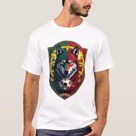 Camiseta Portugal Iberian Wolf Glory Tee, National Gift