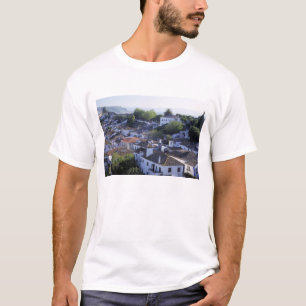 Camiseta Portugal, Obidos. Vista elevada de chicote