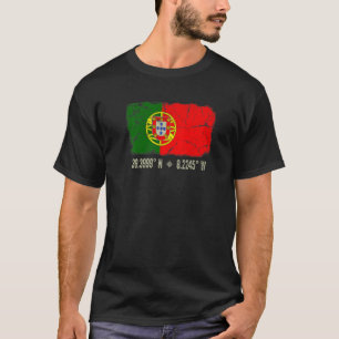 Camiseta Portugal Sinalizador Coordena Homens Mulheres Port