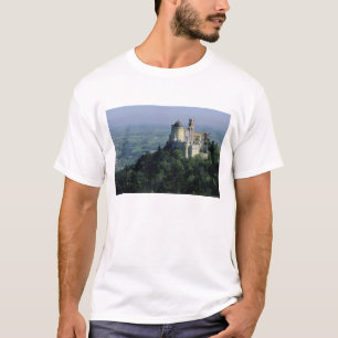 Camiseta Portugal, Sintra, Palácio Pena, no topo Serra da