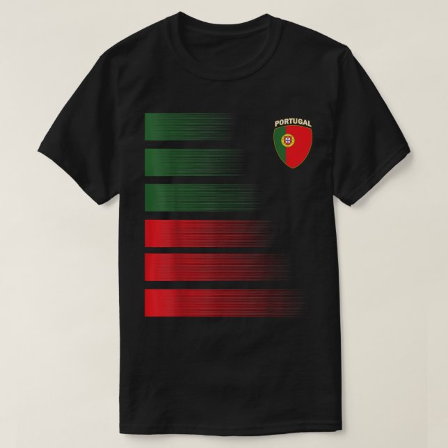 Camiseta Português de futebol Jersey Portugal (Frente do Design)