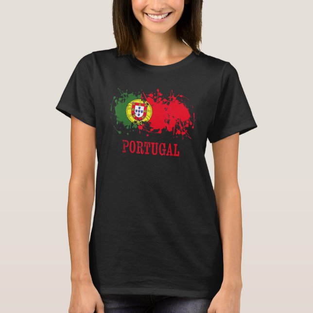 Camiseta Portuguese enthusiasts for Portugal and Portugal (Frente)