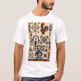 Camiseta Portuguese Heritage – Geometric Art T-Shirt