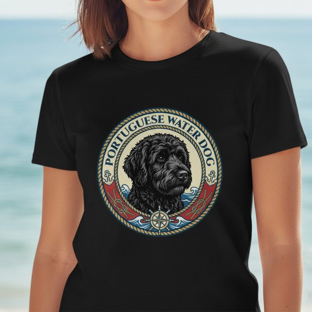 Camiseta Portuguese Water Dog - Portie (Criador carregado)