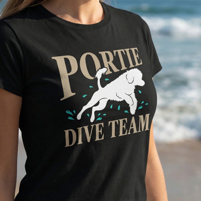 Camiseta Portuguese Water Dog - Portie (Criador carregado)