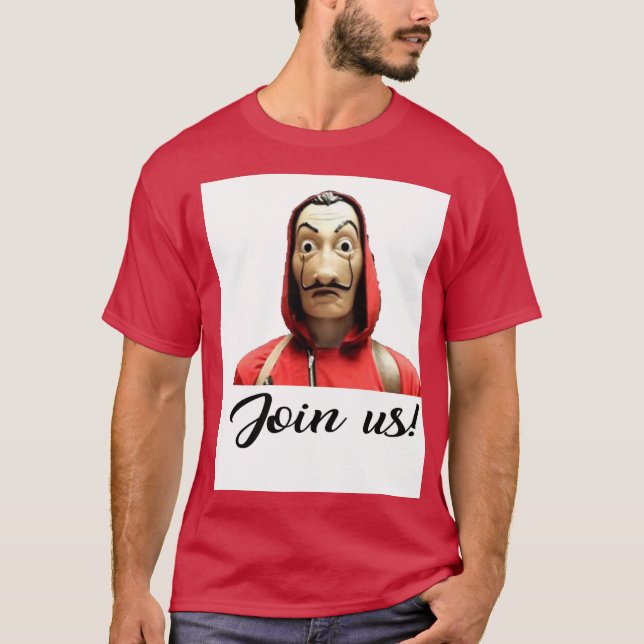 Camiseta pôs-o em ordem de papel (Frente)