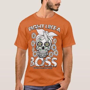 Camiseta Pós-parto Depressão A consciência luta como chefe