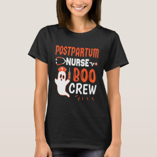Camiseta Pós-Parto Enfermeira Halloween Bruxa Enfermando Ap