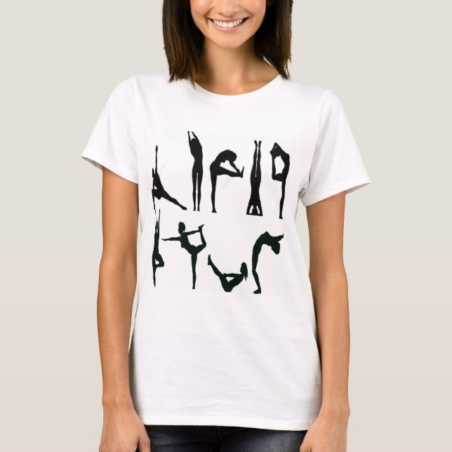 Camiseta Pose da ioga (Frente)