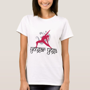 Camiseta Pose da ioga de Iyengar
