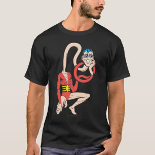 Camiseta Pose De Arrasto De Homem De Plástico