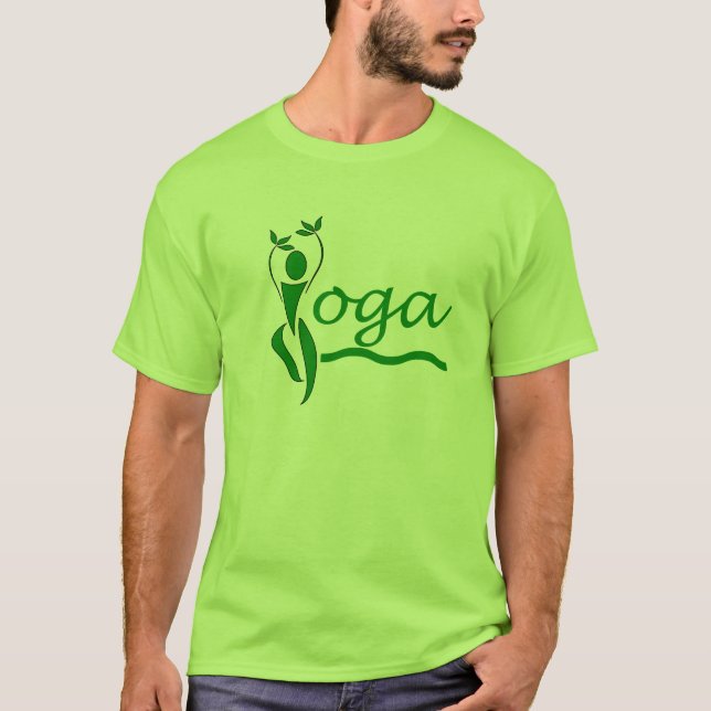 Camiseta Pose de árvore - Yoga Tee for Men (Frente)