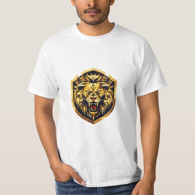 Camiseta pose de louro-rei-floresta (Frente)