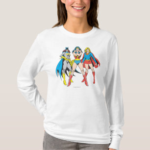 Camiseta Pose de Superheroínas